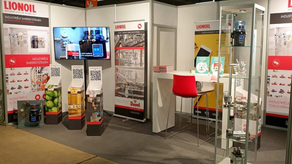 Lionoil stand Antwerp Expo Maintenance 2022